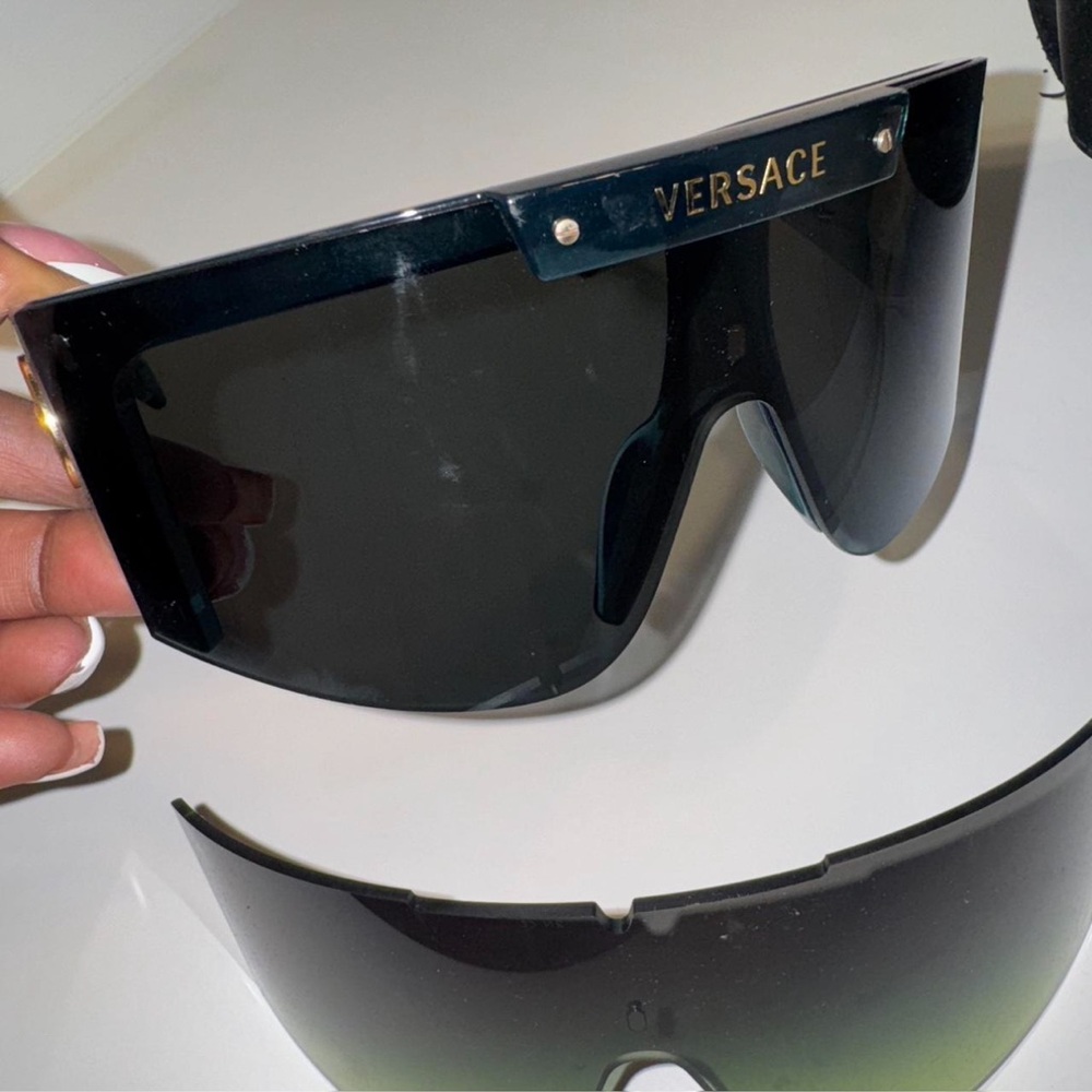 Versace Dark Shield Sunglasses